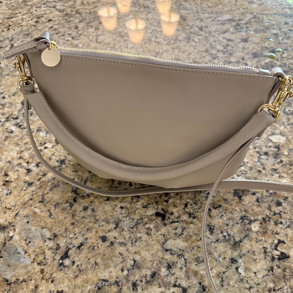 Clare V Neutral Petit Moyen Crossbody